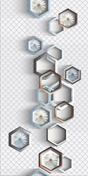 DIAMOND DECO GREY tile